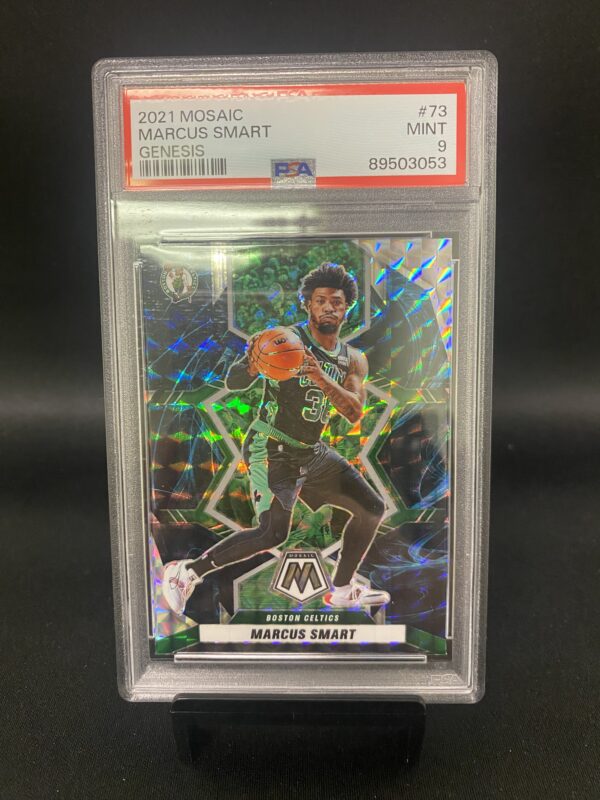 2021 Mosaic Genesis Marcus Smart - PSA 9 Graded