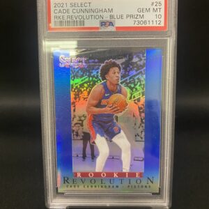 2021 Select Rookie Revolution - Blue Prizm Cade Cunningham - PSA 10 Graded