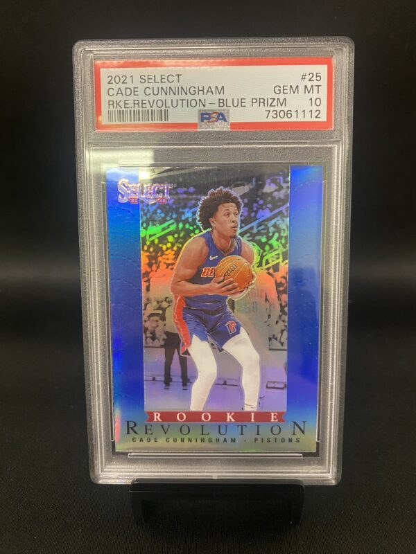 2021 Select Rookie Revolution - Blue Prizm Cade Cunningham - PSA 10 Graded