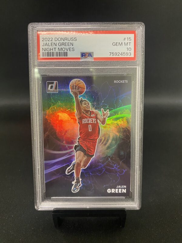 2022 Donruss Night Moves Jalen Green - PSA 10 Graded