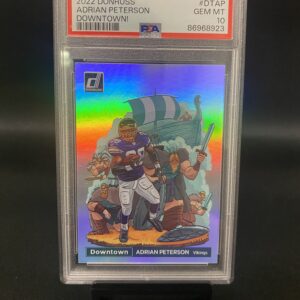 2022 Donruss Downtown Adrian Peterson - PSA 10 Graded