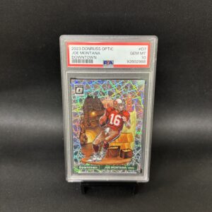 2023 Donruss Optic Downtown Joe Montana PSA 10